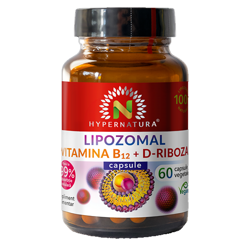 Lipozomal Vitamina B12 + D-Riboza 60 cps